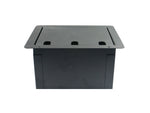 Recessed Floor Pocket Stage Box With 6 Xlrf + Duplex Ac By