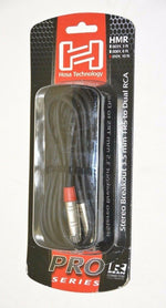 Hosa - HMR-010Y - 3.5 mm TRS to Dual RCA Pro Stereo Breakout Cable - 10 ft.