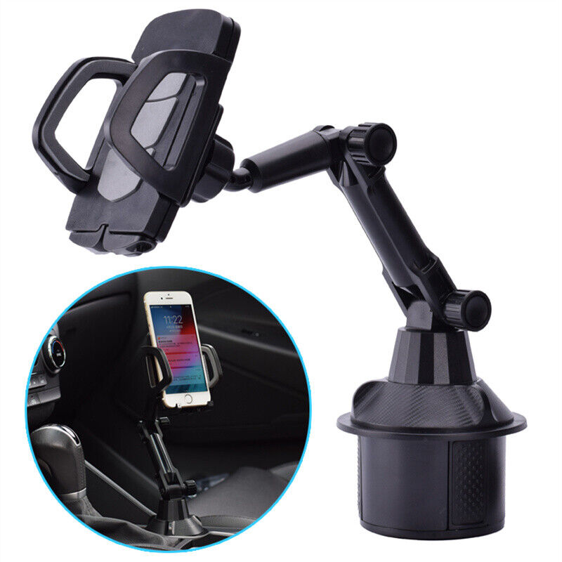 Universal 360 Rotation Car Rear View Mirror Mount Stand Gps Cell Phone Holder Us