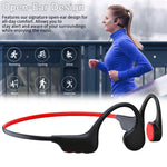 Wireless Bone Conduction Bluetooth Headset W/16G Memory Swimming Headphones