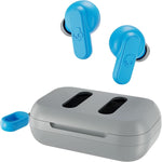 Skullcandy Dime 2 Bluetooth In-Ear Earbuds Headphones - Light Grey/Blue