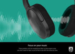 Philips Wireless Over the Ear Noise Canceling Wireless Headphones