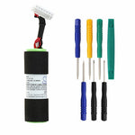 3.7V 2400Mah Li-Ion Replacement Battery Sony Srs-X2 W/ 7Pcs Tools