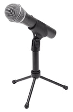 SAMSON Q2U USB+XLR Recording Podcast Dynamic Microphone+Cable+Clip+Desk Stand