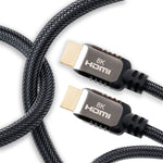 Hdmi Cable 3Ft Supports Ethernet, 3D, 8K, 4K, Audio Return For Dvd Ps5 Apple Tv