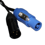 Prox 6Ft Dual Powercon Xlr Link Audio Power Cable