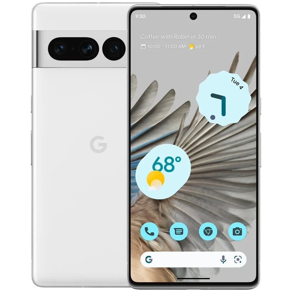 Google Pixel 7 128GB Unlocked Snow White Excellent Refurbished Smartphone