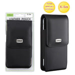 Motorola Moto G8 Power Vertical Black Pu Leather Pouch Case Belt Clip Holster