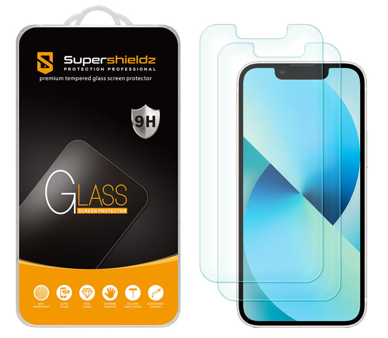 2X Tempered Glass Screen Protector For Apple Iphone 13 Mini (5.4")