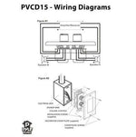 Pyle Home PVCD15 In-Wall Dual Channel Stereo Volume Control