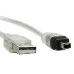 USB to Firewire 1394 4 Pin Ilink Adapter Cable (5ft)