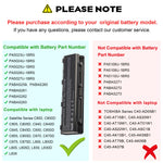 PA5024U-1BRS Laptop Battery for Toshiba Satellite C850 PABAS260 PA5026U-1BRS