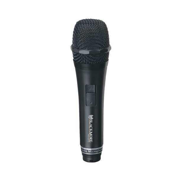 Blackmore Bmp-4 Wired Unidirectional Dynamic Microphone Black +10Ft Cable