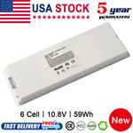 Battery For Apple 13" Macbook A1185 Li-Ion 10.8V - 59 Wh Rechargeable Battery Cc