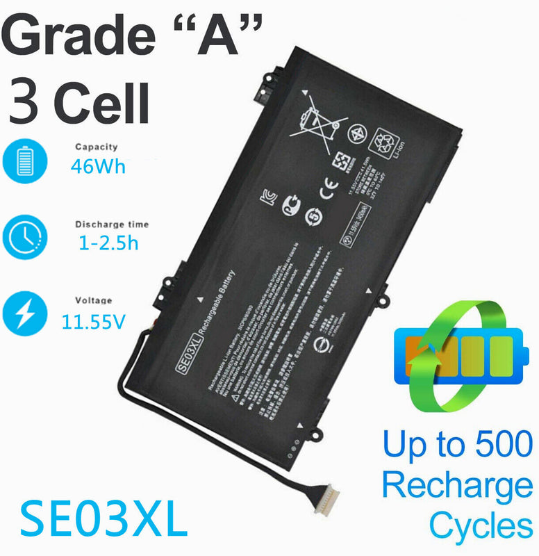 Se03Xl Battery For Hp Pavilion 14 14-Al000 Hstnn-Lb7G 849568-421 849908-850