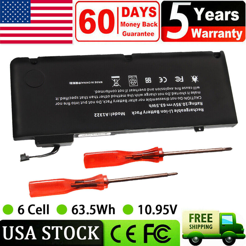 Battery For Apple Macbook Pro 13" A1322 A1278 Mid 2009/2010/2011/2012 Us Stock