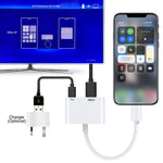 UHD 4K@60HZ MFi-Certified iPhone to HDMI Digital AV HDTV Monitor For iPhone 14