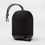 heyday Cylinder Portable Bluetooth Speaker With Strap - Black