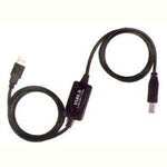 USB 2.0 Printer Scanner Cable Type A Male to Type B Male (30ft) - Black