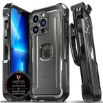 Vena [vArmor] Shockproof Heavy Duty Holster Belt Clip Case for iPhone 13 Pro