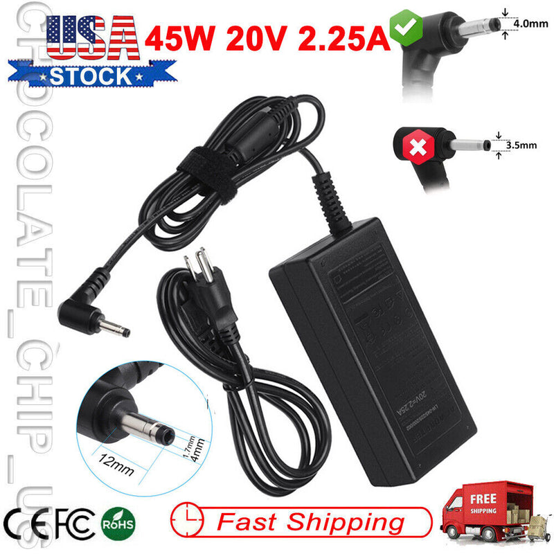 45W Ac Adapter Charger For Lenovo Chromebook N42-20 80Us 80Vj Power Supply Cord