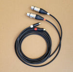 10'Ft Mogami 2552 Cable Dual Neutrik Xlr Female 3Pin To Rca Male Pro Audio Sound