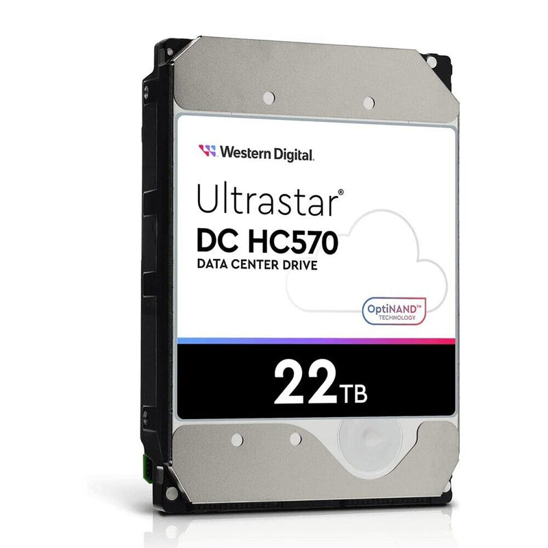 WD Ultrastar DC HC570 22TB 0F48155 HDD 3.5" 7200 RPM WUH722222ALE6L4 Hard Drive