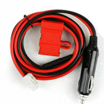 12V Dc Power Cable Cord Cigarette Lighter For Hytera Md780 Md650 Radio 1.5M