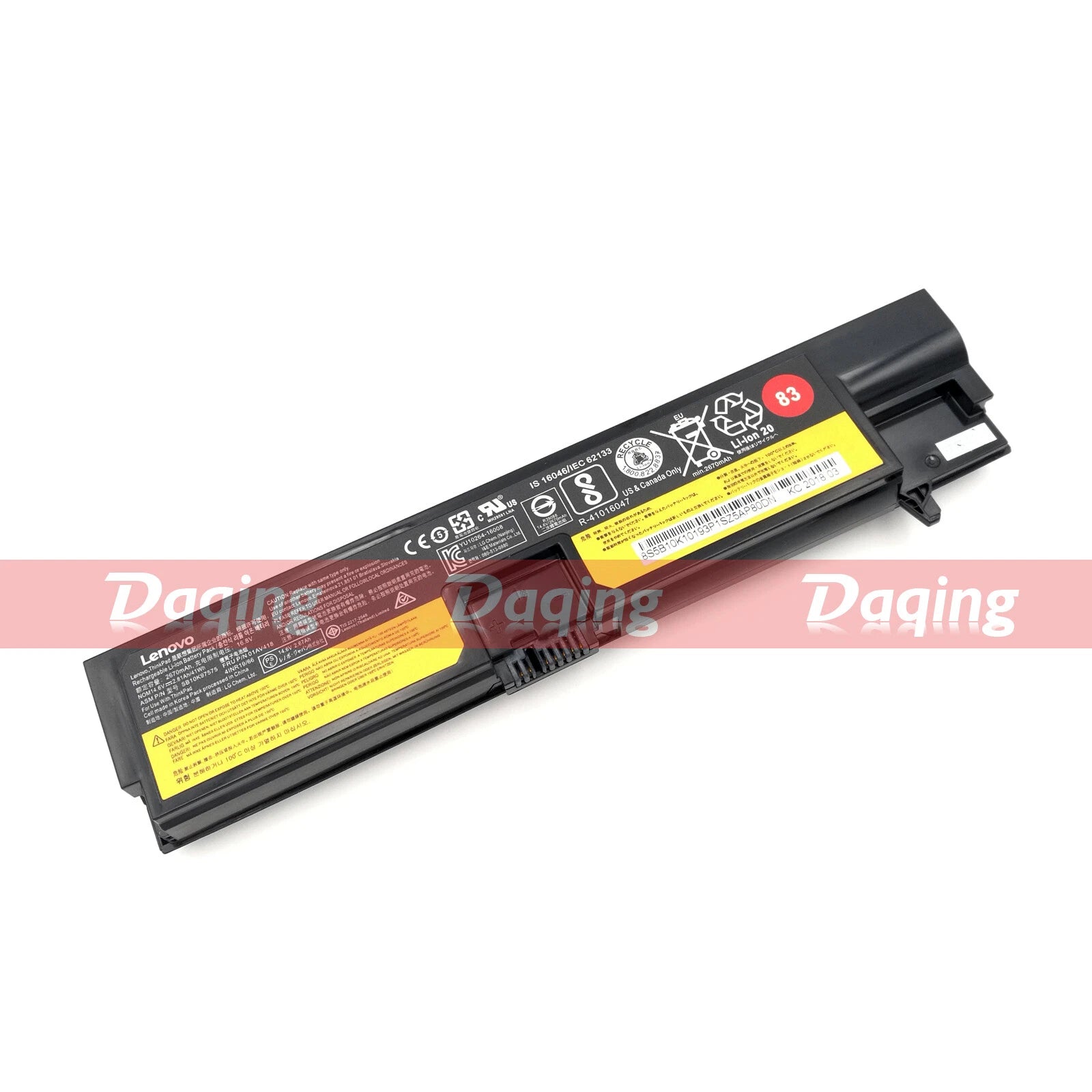 Genuine Lenovo Thinkpad 14.6V 2.67Ah 41Wh 2670mAh 01AV418 Battery