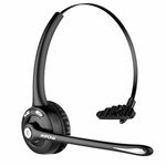 Mpow Wireless Bluetooth 5.0 Headset Earphone Call Center Telephone Headphone Mic