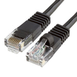 Ethernet Network Patch Cat5E Cable (50ft) - Black