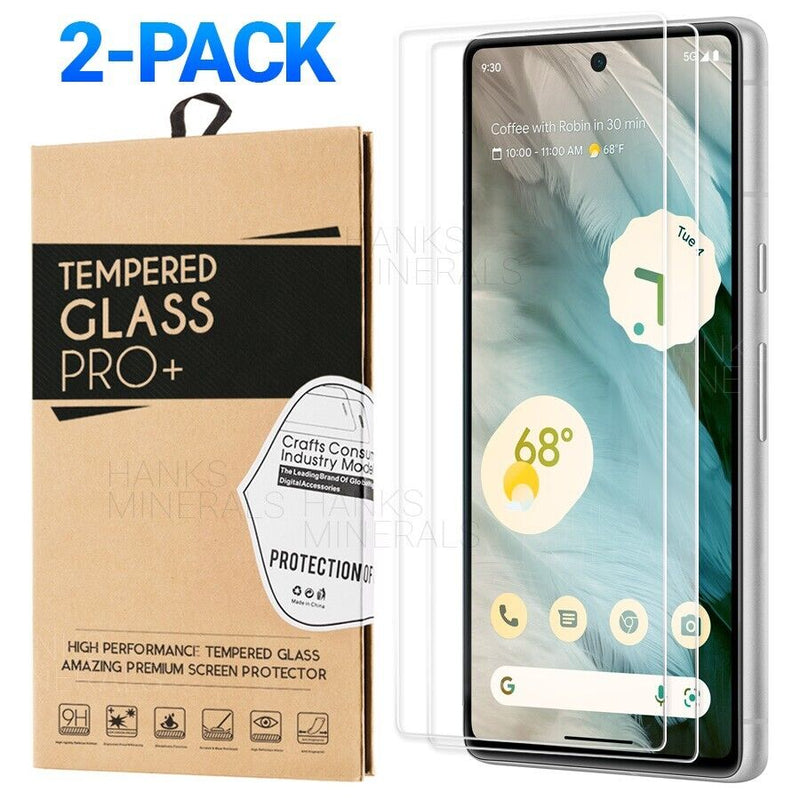 2-Pack For Google Pixel 7A Tempered Glass Premium Screen Protector