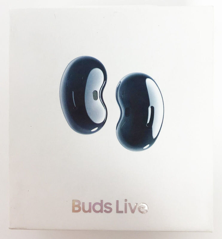 NEW Samsung Galaxy Buds Live Earbuds Mystic Black w/ Charging Case