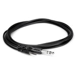 Hosa - CMS-103 - Balanced Mini 1/8" TRS Plug to 1/4" TRS Stereo Cable - 3 ft.