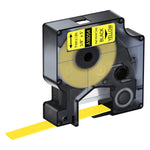 For DYMO Rhino 4200/5200 Heat-Shrink Tube 18054 Industry Label Tape 3/8" x 5'