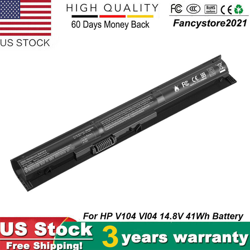 Battery Vi04 756480-541 756746-001 Hstnn-Lb61 Tpn-Q139 For Hp Envy 14 Laptop Fcs