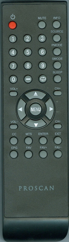 New Proscan Tv Remote Control For Rtlcd2425A, Pled4011A, Pled4274A, Plcd5092Ab,