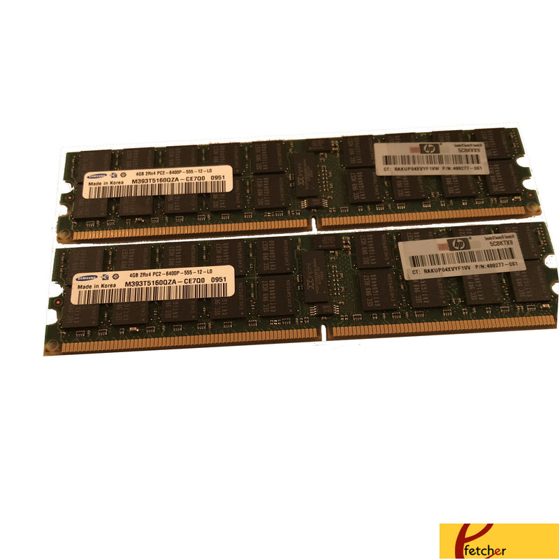 8Gb Kit 2 X 4Gb Hp Compaq Proliant Ml570 G3 Ml570 G4 Dl385 G6 Ram Memory