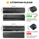 9 Cells Laptop Battery For Hp Pavilion Dv7 Dv6 Dv5 G6 G7 Dm4 G72 593553-001 Cq42