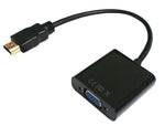 New Hdmi Male To Vga Female Converter Adapter Cable For Hdtv Ps3 Ps4 Xbox 360 Pc