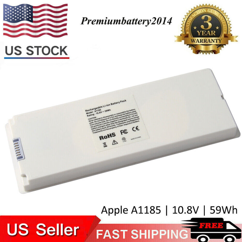 Battery For Apple Macbook 13" A1185 A1181 Ma566 Ma561 (2006 2007 2008 2009) Us