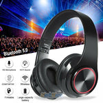 Wireless Bluetooth 5.0 Headphones Stereo Bass Headset Noise Cancelling Over Ear