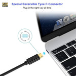 Usb Type C (Thunderbolt 3) To Hdmi 4K Uhd 6 Feet Cable Benfei Usb 3.1 (Usb-C)