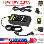 100% New Adapter Charger For Dell Inspiron Mini 10 1010 1012 1018 12 1210 9 910