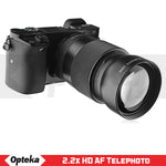 Opteka Telephoto 2.2X Lens for Canon EF-M 55-200mm f/4.5-6.3 IS STM Lens
