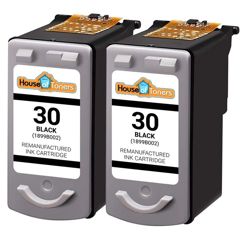 Replacement Canon Pg30 2-Black For Pixma Mp210 Mp470 Mx300 Mx310 Mp220