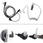 Hands Free Headphone Mic Surveillance For Motorola Radio Walkie Talkie 2-Way