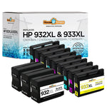 12Pk 932 Xl 933 Xl Ink (Cn053A/Cn054A/Cn055A/Cn056A) For Hp Officejet 6700 7610