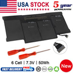 7.3V Battery For Apple Macbook Air 13" A1466 Mid 2012 2013 Early 2014 2015 A1405