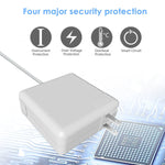 45W Magnetic L-Tip Ac Adapter Laptop Charger For Apple Macbook Air 11Inch 13Inch